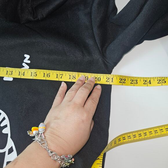 Women Teen Hoodie Sweatshirt W/ Cat Ears Sleeping Cat Printed Pullover Sz Medium - Picture 8 of 9